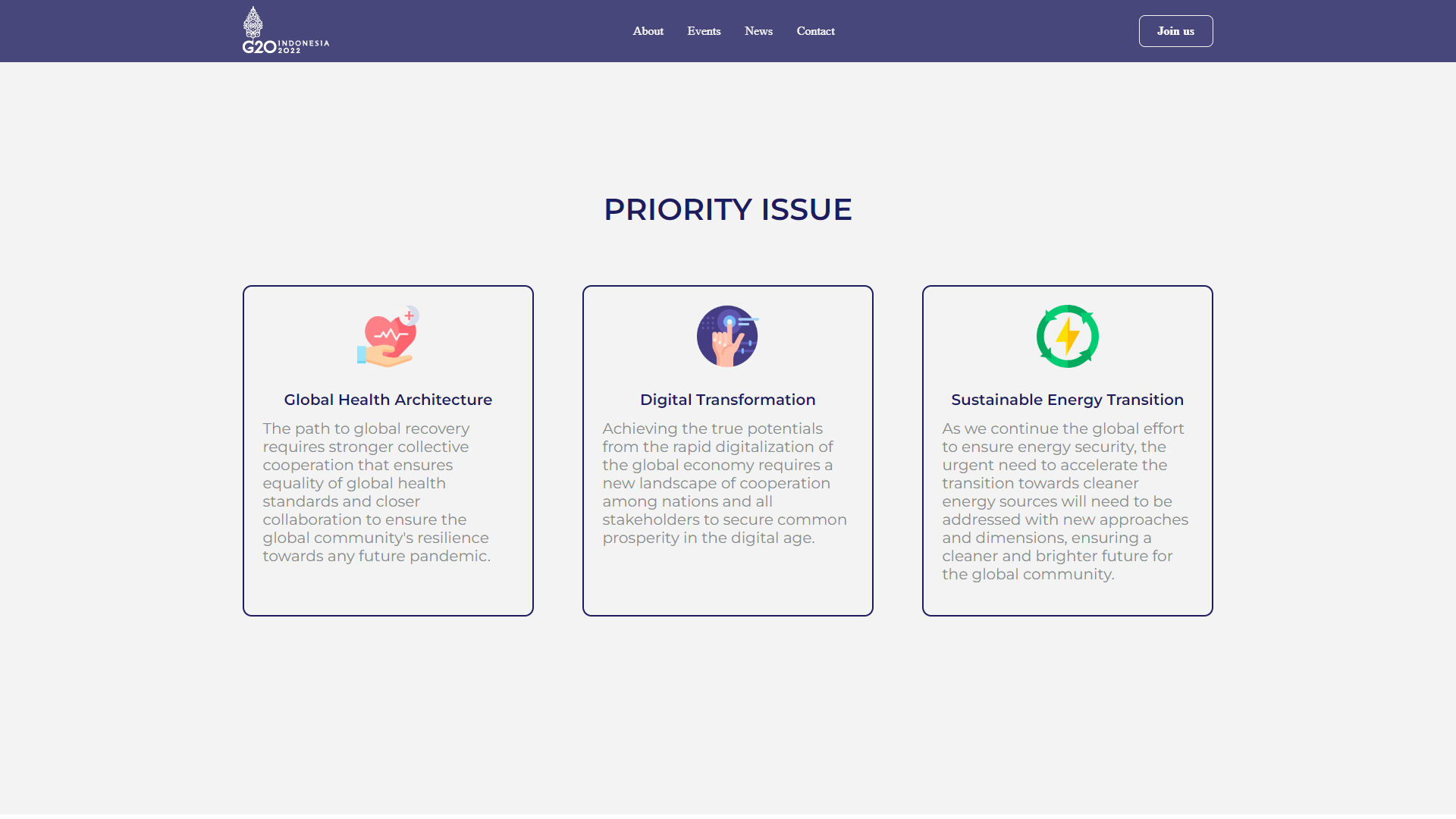 Priority Issue
